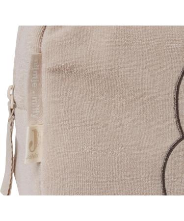 Jollein Terry Cloth Diaper Bag - Miffy Nougat | Beige Cosmetic Organizer & Diaper Case - Shop Internationally - Buy Online on GoSupps.com