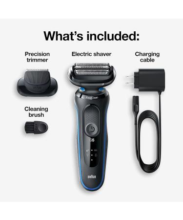 BRAUN Series 3 3040 Wet and Dry Shaver Electric Men's Razor Razors Shavers & Series 5 5018s Electric Razor for Men with Precision Trimmer Wet & Dry Rechargeable Shaver+Braun Series 5 - Buy Online on GoSupps.com