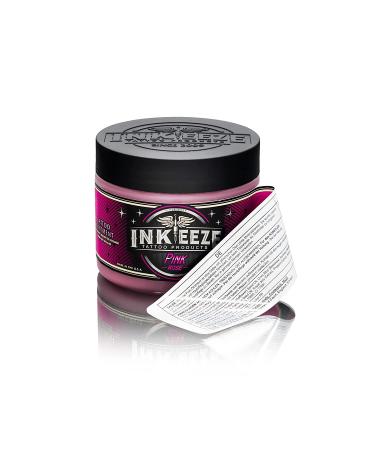 INK-EEZE Pink Tattoo Ointment 6oz | Vegan & Cruelty-Free | Essential Oils | Made in USA | Bubble Gum Scent - Buy Online on GoSupps.com