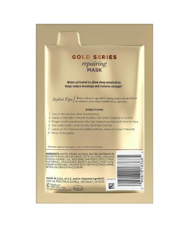 Buy Pantene Pro-V Gold Series Repairing Mask 1.7oz - Pack of 20 | International Shipping Available - Buy Online on GoSupps.com