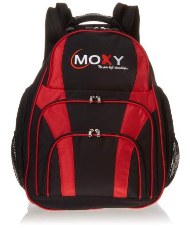 Moxy MOXY1958-1 Duo Backpack Bowling Bag, Black/Red