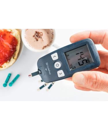 SD CODEFRE Advantage Pack: Blood Sugar Measuring Device Set with 60 Test Strips & 110 Lancets - Diabetes Control Kit for Effective Blood Sugar Monitoring - Buy Online on GoSupps.com