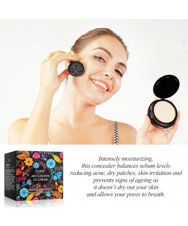 Mushroom Head Air Cushion Cream | Cream Foundation Full Coverage Moisturizing BB Cream Foundation Long-Lasting Coverage of Blemishes for All Natural Color - Buy Online on GoSupps.com