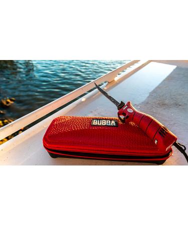 Bubba 110V Electric Fillet Knife with Non-Slip Grip Handle and 4 Ti-Nitride S.S. Blades - 8' Cord, Storage Case - Ideal for Fishing - Buy Online on GoSupps.com