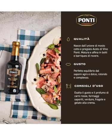  Ponti Ponti Balsamic Vinegar 250 ml - Buy Online on GoSupps.com