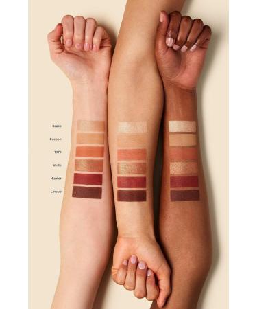 ILIA Necessary Eyeshadow Palette - Cruelty-Free Vegan Talc-Free Highly Pigmented Matte & Satin Finishes Warm Nude Shades (6x0.05 oz) | International Shipping Available - Buy Online on GoSupps.com
