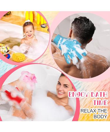 200 Pcs Double-Sided Exfoliating Gloves Bulk | Colorful Shower Gloves for Men, Women, Kids | Beauty Spa, Massage, Deep Clean Scrubber | 13 Colors - Buy Online on GoSupps.com