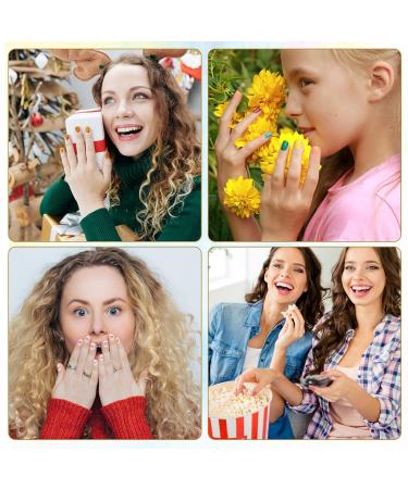 Buy Owelth 12 Metallic 3D Nail Polish Pencil Set | DIY Nail Art & Manicure Tools for Halloween - International Shipping - Buy Online on GoSupps.com