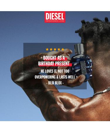 Diesel Sound of the Brave Eau de Toilette for Men Notes of Lemon Spicy Juniper Berries & Ambery Wood 1.7 Fl oz EDT - Buy Online on GoSupps.com