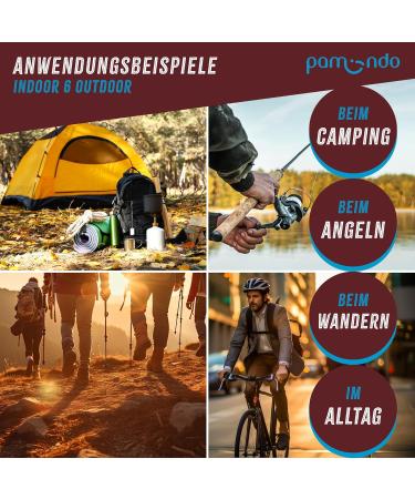 Pamindo Mini Carabiner Set - Screw Cap Aluminum Key Ring Hooks (2x Anthracite) for Outdoor & Travel - Buy Online on GoSupps.com