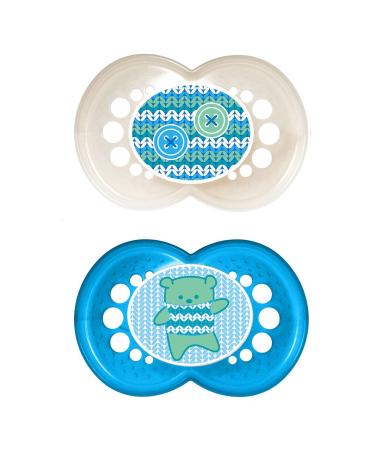 MAM 66542300 - Original Silicone 6-16 months - Carousel horse pink