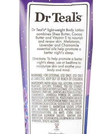 Teal's Adults Body Lotion 8 oz - Melatonin & Essential Oils for Night Sleep - Buy Online on GoSupps.com
