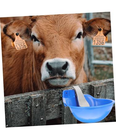 Angoily Stainless Steel Water Fountain Goat Waterer Goat Feeder Cattle Drinking Bowl Chicken Water Feeder Sheep Drinking Bowl Farm Drinker Cow Watering System Poultry Water Cups The Cow - Buy Online on GoSupps.com
