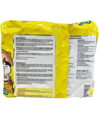 CNMART Samyang Cheese Flavour Hot Chicken Buldak Ramen Instant Noodle Halal 140g (Pack of 5) Chicken Original Cheese Spicy 5 count (Pack of 1) - Buy Online on GoSupps.com