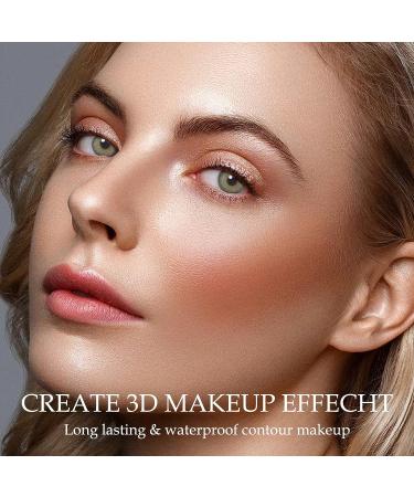 Boobeen Highlight and Contour Stick - Dual-ended Cream Makeup Pencil Kit for Long-lasting & Waterproof Contouring, Bronzing, and Highlighting - 01Light - Buy Online on GoSupps.com