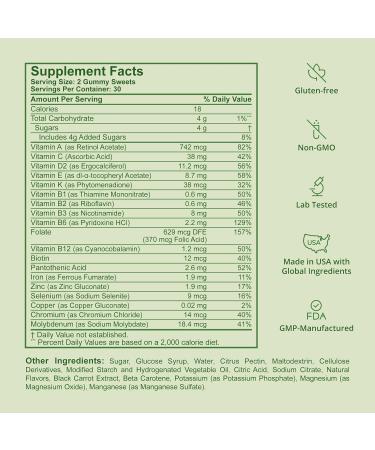 NuBest Immune Gummies | Kids Immune Booster with Iron Zinc Vitamins C D2 A and B-Complex | for Ages 4+ | Raspberry Flavor | 60 Gummies - Buy Online on GoSupps.com