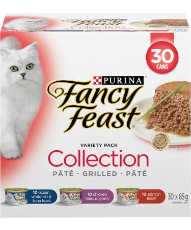 Fancy Feast Wet Cat Food Variety Pack (42 Cans) | Shrimp Trio + Collection Assortment - Buy Online on GoSupps.com