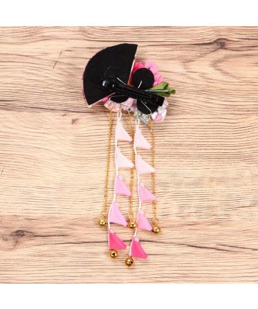 Minkissy Flower Hair Clips Hair Barrettes Sweet Hair Pins Kanzashi Hair Clip Japanese Hair Pin for Girl Teens Kids Toddlers Bridal Women - Buy Online on GoSupps.com