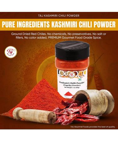 Taj Kashmiri Chilli Powder - Mild Hot - 3oz (85g) - Buy Online on GoSupps.com