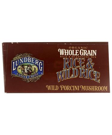 Lundberg Family Farms Organic Whole Grain Wild Porcini Mushroom Rice - 6 oz - Buy Online on GoSupps.com