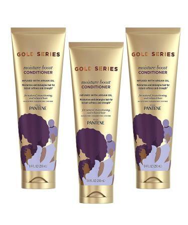 Pantene Gold Series Moist Boost Conditioner 8.4 oz - Hydrating Hair Care for All Hair Types | International Shipping Available - Buy Online on GoSupps.com