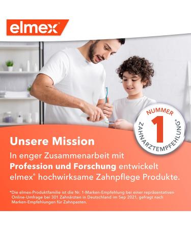 Elmex Children's Toothbrush for Ages 2-6 (2 Pack) - Soft Rounded Bristles for Gentle Effective Cleaning - Child-Friendly Design for All Grip Types - Buy Online on GoSupps.com