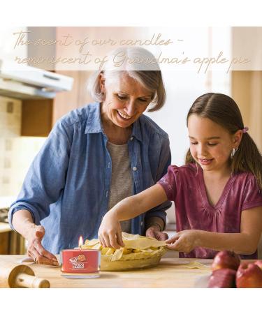 TRINIDa Candles Hygge Scented Gift Set - 17 Variants Orange Cinnamon Roll - 3 Votives - Grandma Kitchen Collection - Buy Online on GoSupps.com