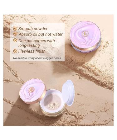 Minimize Pores & Fine Lines with FV Setting Powder - Matte Finish Baking Powder for Light, Medium & Tan Skin Tones - Long Lasting & Lightweight - 0.35oz - Buy Online on GoSupps.com