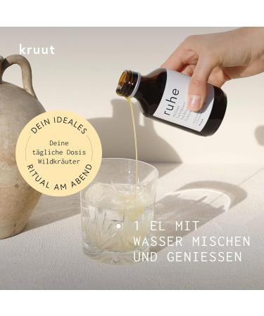 Kruut Organic Herbal Elixir 500ml - Natural Oxymel Tincture with Melisse Valerian Oat Cabbage & Spruce for Sleep & Relaxation - Buy Online on GoSupps.com