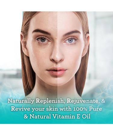 GuruNanda Vitamin E Oil 2 Fl Oz - 100% Pure & Natural Non-GMO Vegan | Nourish Skin Hair & Nails - Coconut Oil Enriched (Pack of 2 - Buy Online on GoSupps.com