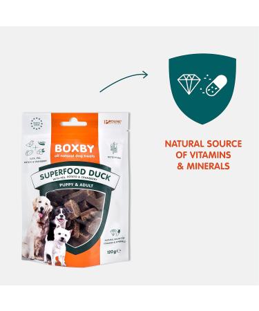 Boxby Superfood Duck-PEA-Cranberry 120g - Buy Online on GoSupps.com