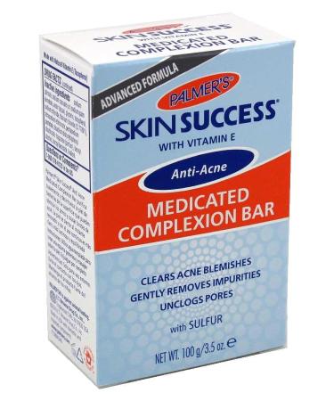 Palmers Skin Success Anti-Acne Medicated Complexion Bar 3.50oz - Clear Skin Solution - Buy Online on GoSupps.com