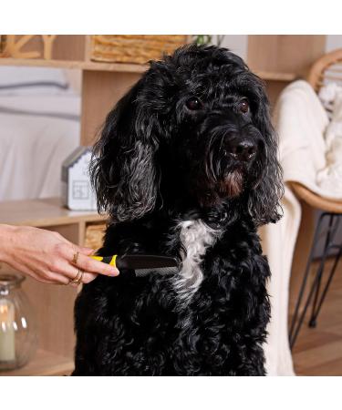 Lionto Lice Comb for Dogs | Premium Dog Brush & Coat Care Tool | Effective Dog Comb for Grooming - Buy Online on GoSupps.com