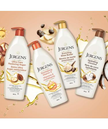 Jergens Ultra Care Fragrance Free Oil-Infused Moisturizer & Body Lotion for Extra-Dry Skin (620 Ml) 620 ml (Pack of 1) 620mL - Buy Online on GoSupps.com
