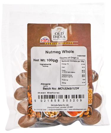 Old India Nutmeg Whole 100g