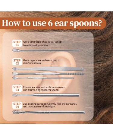 JPNK Ear Cleaning Kit - Portable Earwax Cleaner Tool Set for Home and Travel - Buy Online on GoSupps.com