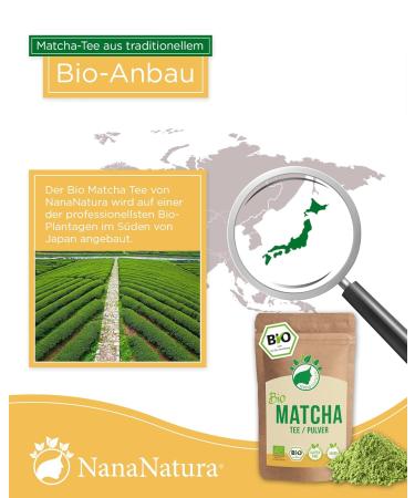 Premium Culinary Matcha Powder Bio 250g | 100% Natural Japanese Green Tea | Organic Quality | No Additives | Packed in Germany - Buy Online on GoSupps.com
