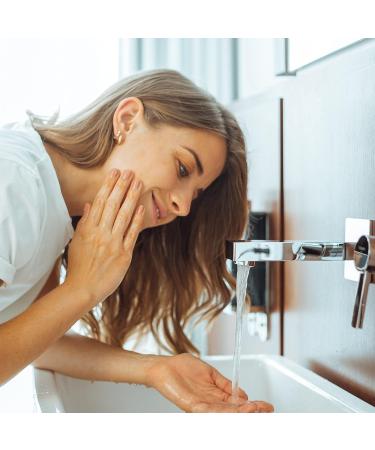 Foamie Solid Facial Cleanser with Jojoba Pearls & Apricot Kernel Oil - 60g + Free Oat Milk & Papaya Test Sample - Premium Peeling Effect - Buy Online on GoSupps.com