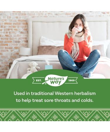 Nature's Way Pau D'Arco Inner Bark Capsules - For Sore Throat and Colds Herbal Supplement for Adults - Non-GMO Verified - 180 Vegetarian Capsules Value Size - Buy Online on GoSupps.com