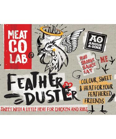 Angus & Oink Feather Duster Chicken BBQ Rub - Orange Paprika Chipotle - Gluten-Free Vegan Friendly - 200g - Buy Online on GoSupps.com