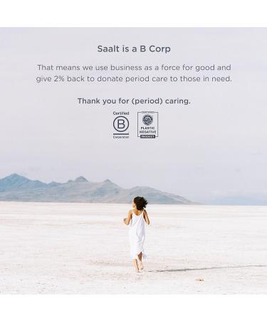 Saalt Soft Menstrual Cup | Best Sensitive Reusable Period Cup | 12-Hour Wear | Small Mountain Iris | Eco-Friendly Tampon & Pad Alternative - Buy Online on GoSupps.com