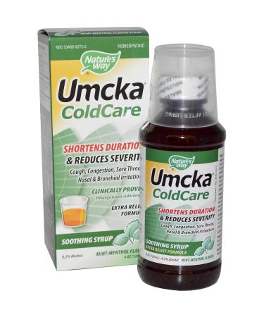 Natures Way Umcka Syrup Menthol