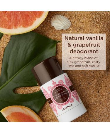 Lavanila Aluminum Free Natural Deodorant for Girls Vanilla Grapefruit + Sport Luxe (2oz Each) - The Healthy Deodorant - Solid Stick Vegan - Buy Online on GoSupps.com