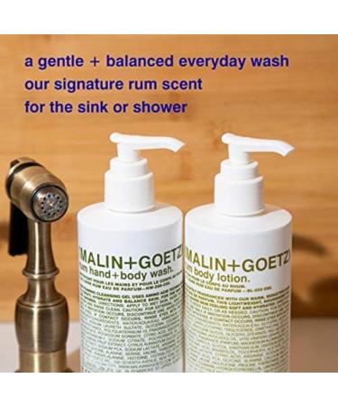 Malin + Goetz Rum Hand and Body Wash For Unisex 8.5 oz Body Wash - Buy Online on GoSupps.com