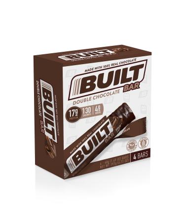 Built Bar Double Chocolate 4/box
