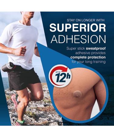 Running Nipple Covers Chafing Prevention - Long-Distance Marathon Running - Men's Protective Sports Patches  Shields - Large Size  Breathable  Sweatpr - Buy Online on GoSupps.com