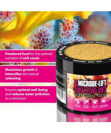 Microbe-Lift Coral Food Soft - Soft Coral Food150 ML (50g) - Buy Online on GoSupps.com