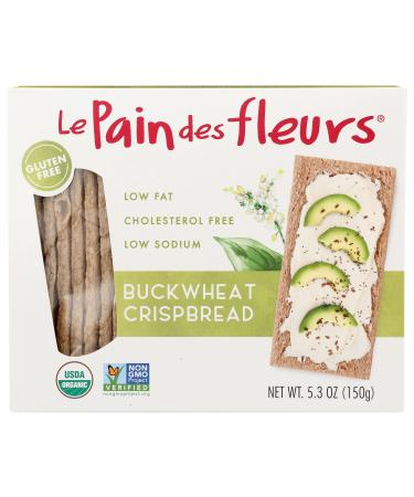 Le Pain Crispbread Buckwheat 4.41 oz (Pack of 6)