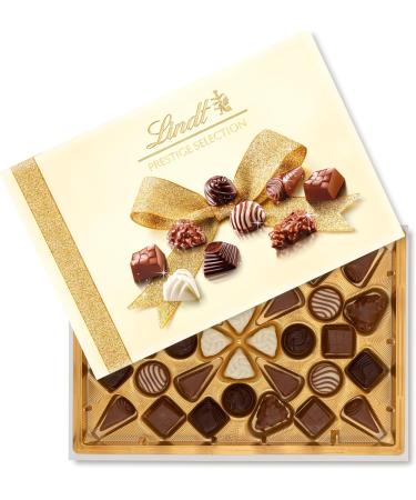 Lindt - PRESTIGE SELECTION Assorted Box - Assorted Milk Chocolates Black and White - Ideal for Christmas 345g - Buy Online on GoSupps.com