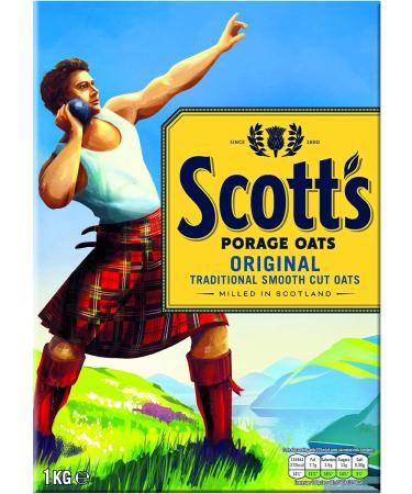 Scott's Original Porridge Oats 1kg - Pack of 1 | Buy Online - Buy Online on GoSupps.com